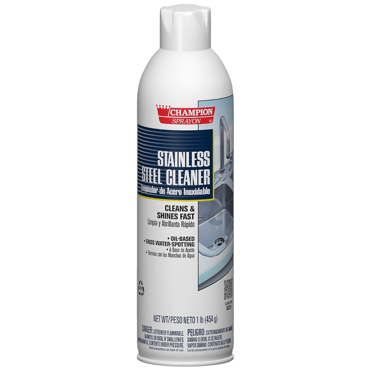 Sam's Club Stainless Steel Degrease Spray Champion Sprayon Stainless Steel Cleaner 12/cs – Source One Distributors