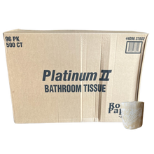 Load image into Gallery viewer, Platinum II Bathroom Tissue 500/sheet 96 rolls/Case**
