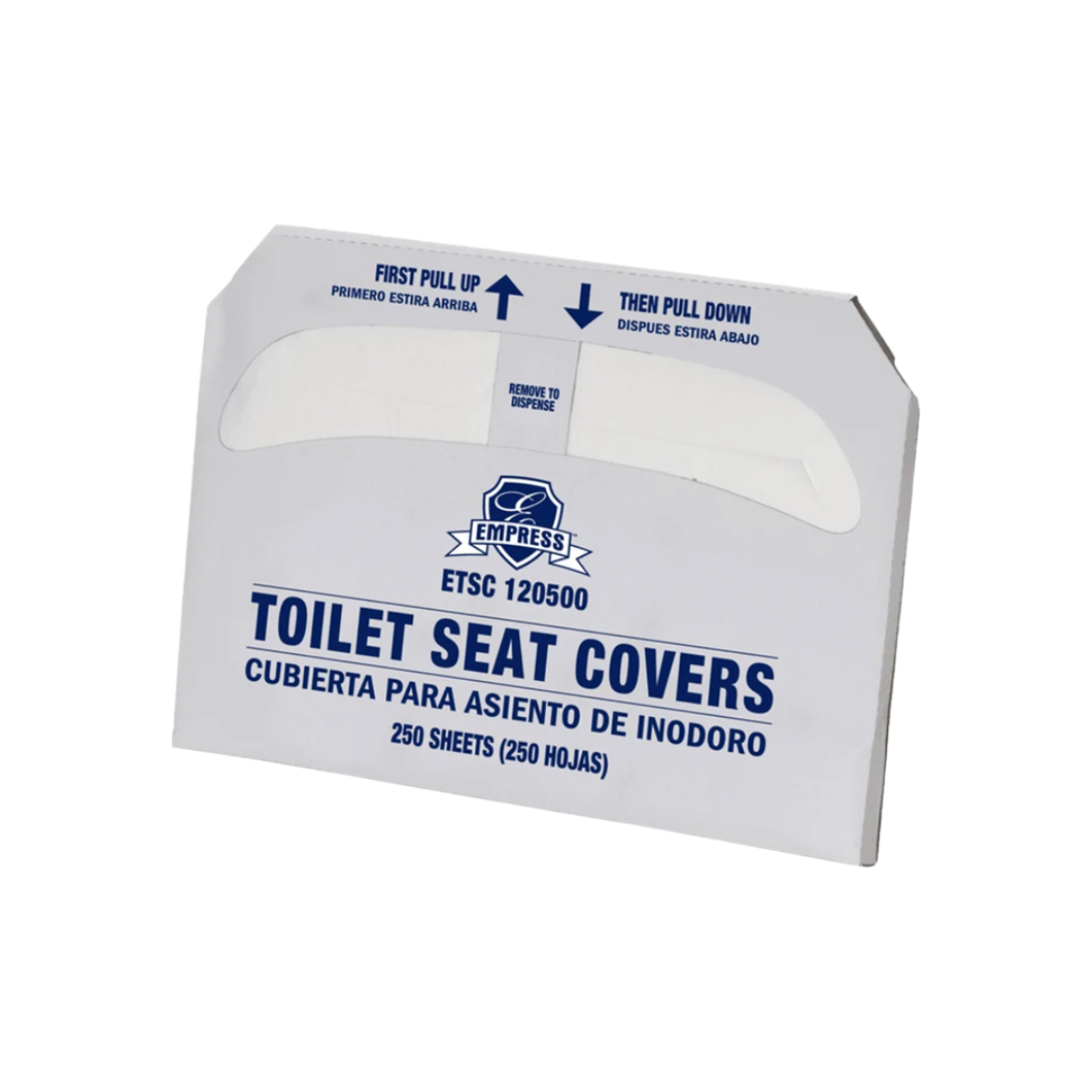 Empress Toilet Seat Covers 250/pk 20pk/cs 5000/cs