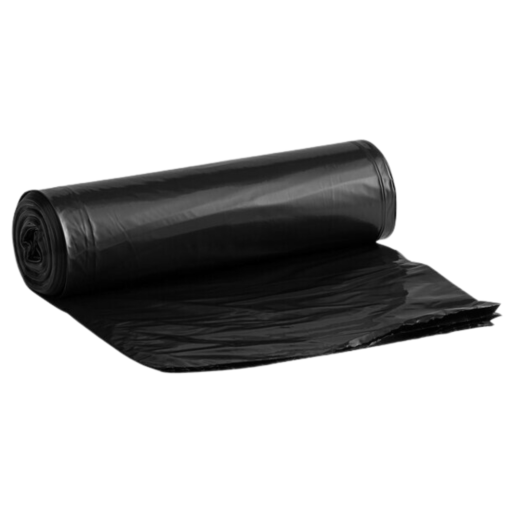 Napco 33x39 1.5mil. Liner Black Rolls 5/20/cs (100)