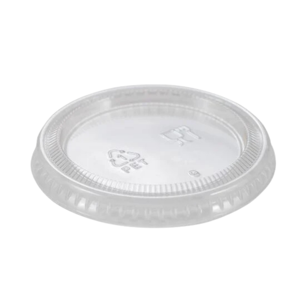 PET Portion Cup Lid For 1.5 & 2oz. 2500/cs
