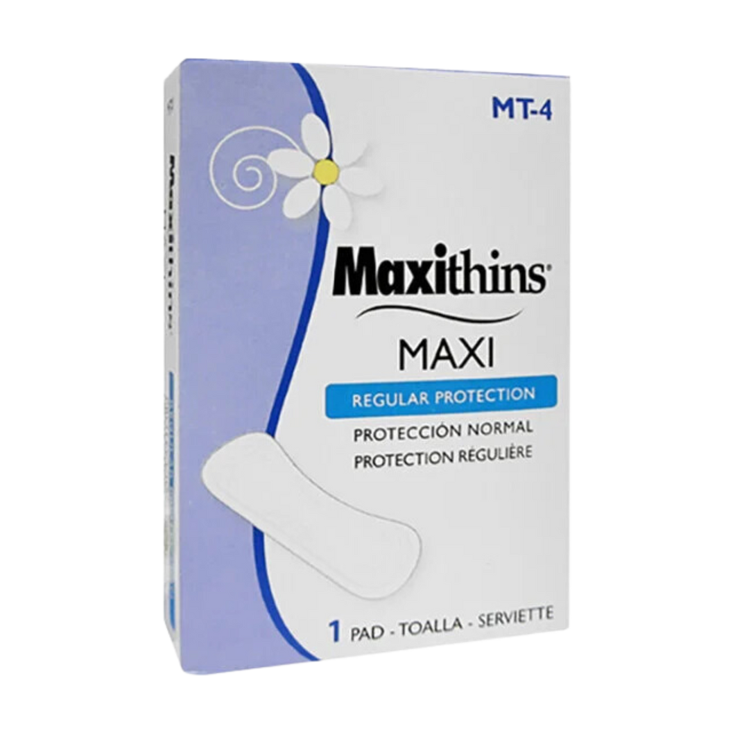 Maxithins Sanitary Napkins #4, 250/cs