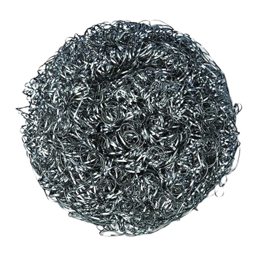 Kurly Kate Large Stainless Steal Metal Sponge 12/pk