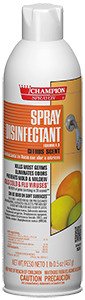 CHA 5166 Spray Disinfectant Aero Citrus Scent 19oz 12/cs